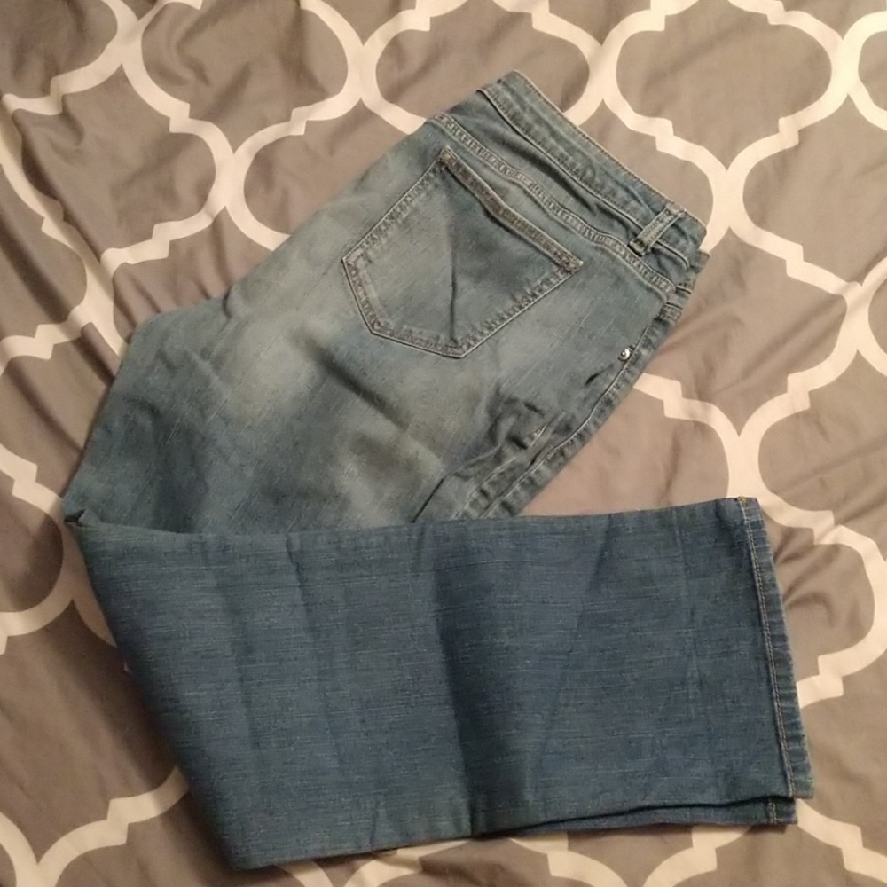 Apt 9 brand, light wash jeans
